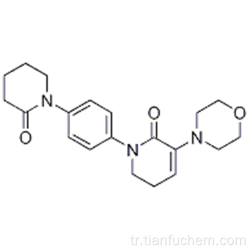 5,6-Dihidro-3- (4-morfolinil) -1- [4- (2-okso-1-piperidinil) fenil] -2 (1 H) -piridinon CAS 545445-44-1
